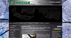 Desktop Screenshot of potisk-palat.cz